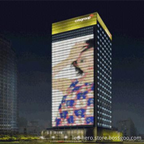 p25 LED TV Wall, Good Transparency, Lightweight, Easy to Install and Move, Beautiful New Design